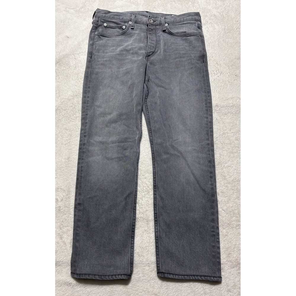 rag & bone Greyson Slim Fit 2 Jeans Men's Size 33x27 Gray Button Fly